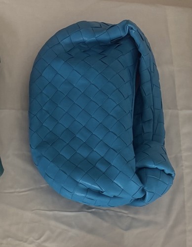 Bottega Veneta Mini Jodie bag Pool Blue Nappa Intrecciato