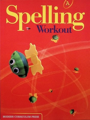 1st Grade 1 MCP Spelling Workout Level A Modern Curriculum Press Student Edition