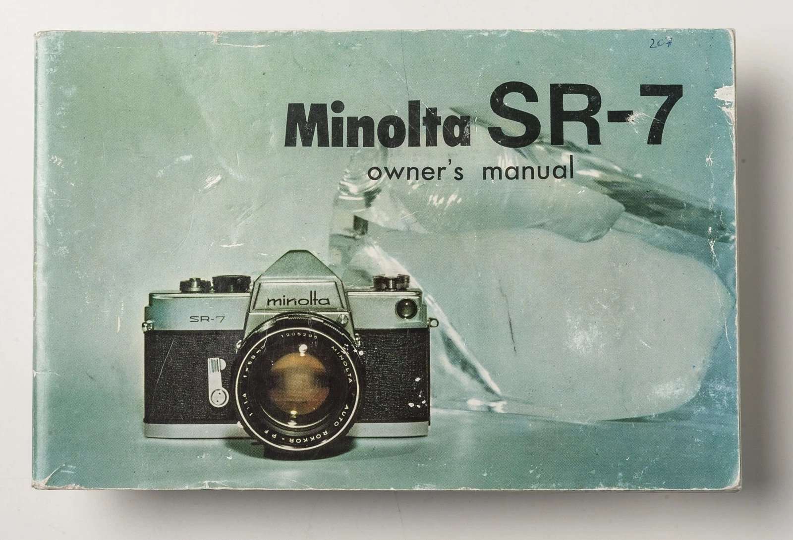 Minolta SR-7 SR7 SR 7 Instruction Manual