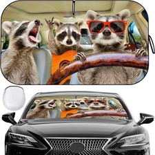 Car Windshield Sun Shade - Foldable Car Sun Shade Windshield for Funny Koala