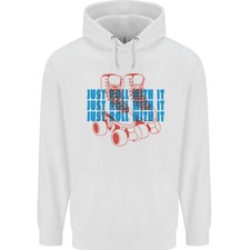 Roller Skate Just Rotolo Con It Stivali Bambini Felpa con Cappuccio