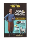 FLYER - TINTIN ET MILOU / MINI AFFICHE PUBLICITAIRE TIM & STRUPPI PUB PLV
