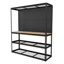 Sealey Heavy-Duty Modular Workbench with Racking & Pegboard 1820mm 300kg Capacit