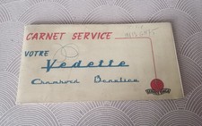 SIMCA   " VEDETTE V8 Chambord Beaulieu " 1958 Carnet Service Esso