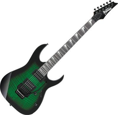 Ibanez GRG320FA-TEB E-Gitarre Transparent Emerald Burst Guitar Tremolo Gloss