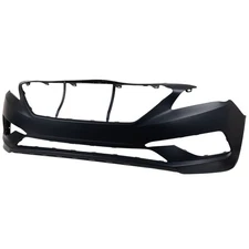 CAPA Front Bumper Cover Standard Type Primed For 2015 2016 2017 Hyundai Sonata
