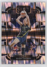 2024 Panini Select WNBA Concourse Silver Flash Prizm Maddy Siegrist #61 1lt3