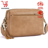 Handy UmhäNgetasche Vegan Leder Crossbody Schultertasche Mit ReißVerschlussfäChe