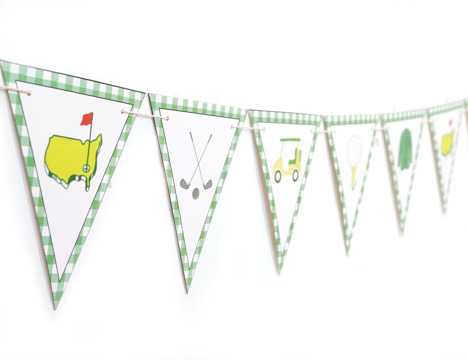 Themed Birthday Banner - Golf First/1st Birthday Party Decorations,hole ...