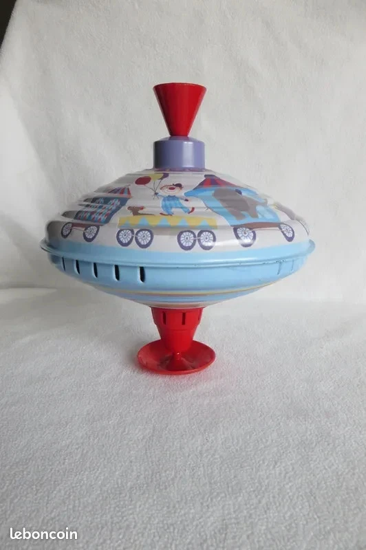 TOUPIE JOUET D'ÉPOQUE 1962 DBP Avec Bateaux Made In Germany EUR 30,00 - FR