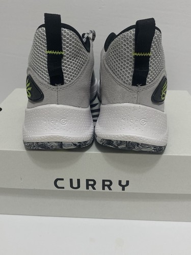 SNEAKERS UNDER ARMOUR GRIGIO/NERO CURRY 3Z 24 SDE 3028191-100 UOMO taglia 10 - Foto 5 di 12
