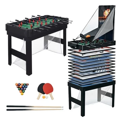 Spieltisch Kickertisch Air Hockey Tisch Tischtennis Billard Basketball 20 in 1 - Bild 1 von 4