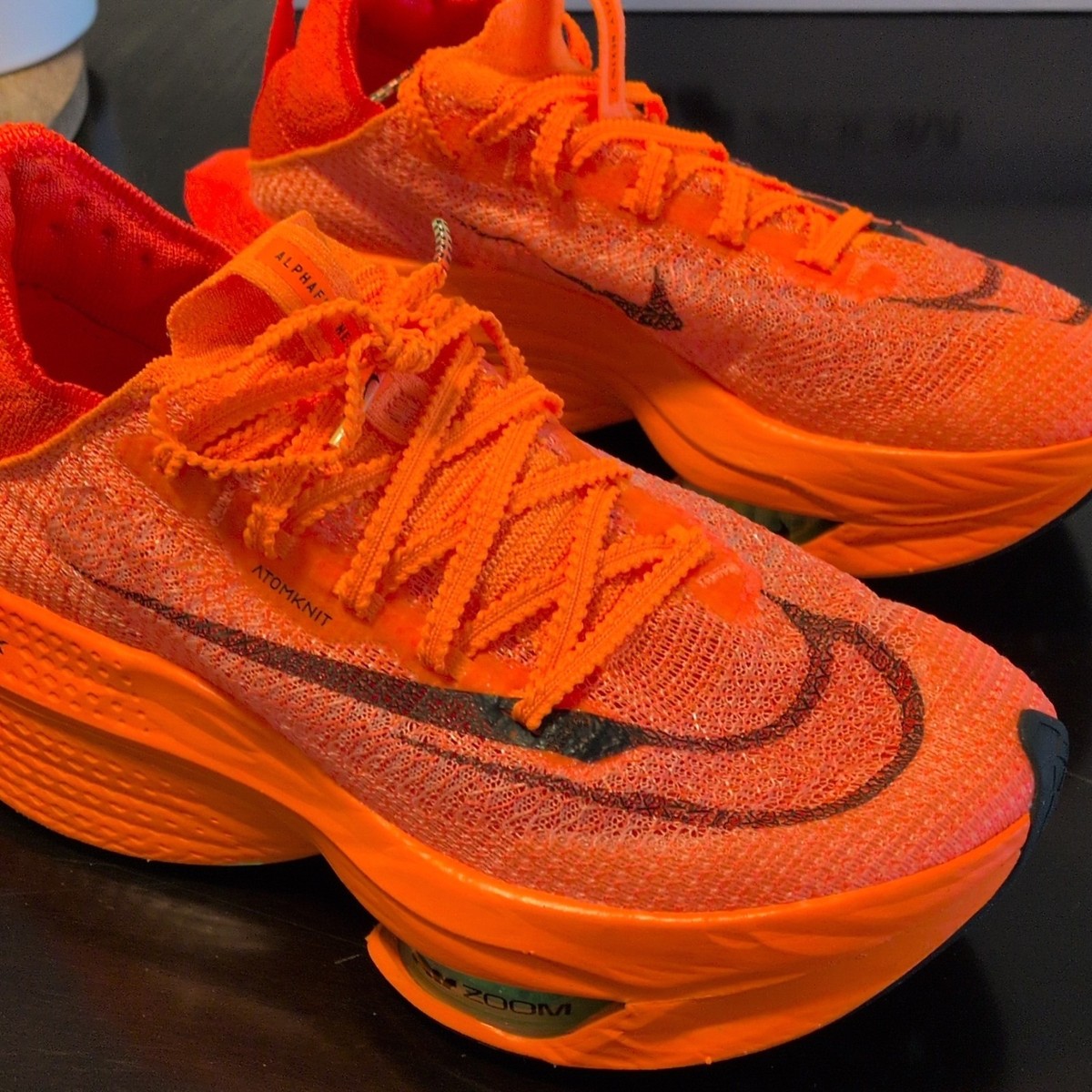 Nike Air Zoom Alphafly NEXT% 2 Women's Shoes Orange/Black AtomKnit