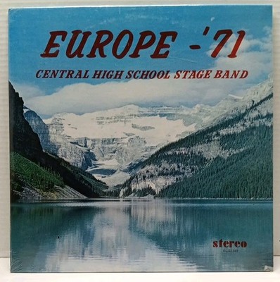 1971 Cape Giradeau Missouri Central High School Band Europe Vinyl LP Record New