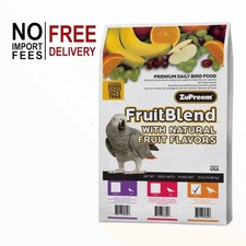 ZuPreem FruitBlend LG Large Parrot Food 35 lb Macaw Cockatoo Amazon Diet