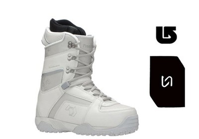 Northwave Freedom Snowboard Boots Wht W 6 = M 5 =K 4 +Stomp Pad+ Burton dcal z9
