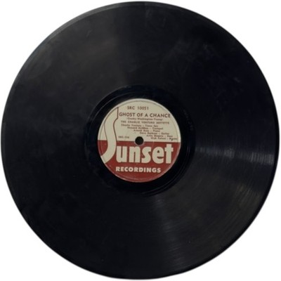 The Charlie Venturo Sextette - Tea For Two / Ghost Of A Chance - 10'' Sunset 