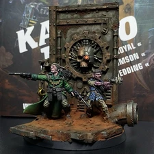 Kal Jerico Necromunda Diorama Warhammer 40k