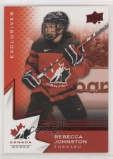 2020 Team Canada Juniors Women's WC Exclusives 115/250 Rebecca Johnston #70 z6b