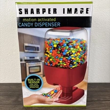 Sharper Image Motion Activated Candy Dispenser with Built-In Sensor New Open Box