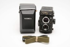 Yashica MAT-124 G TLR camera, New Seals, Leather Case, Tested, Nice 