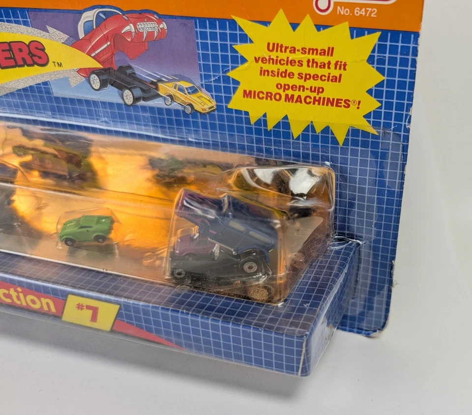 Galoob Micro Machines Insiders Collection #7 Military Truck Set Sealed (Package - Image 3 of 4