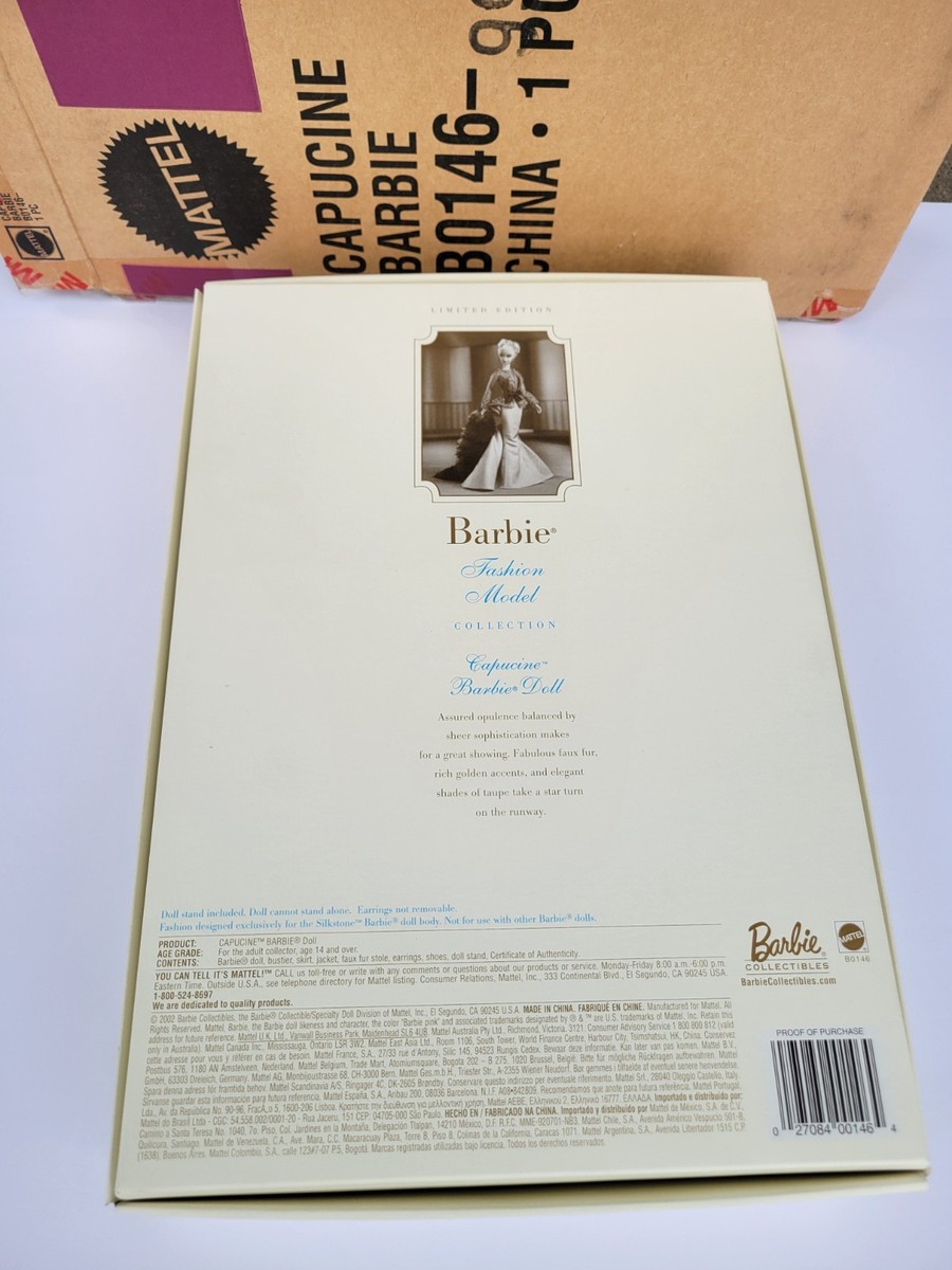 Lot - (1) Barbie Fashion Model Collection called Capucine, a genuine