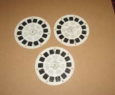Vintage View Master Reels Of Portland OR, Zoological Gardens, Reel A,B and C