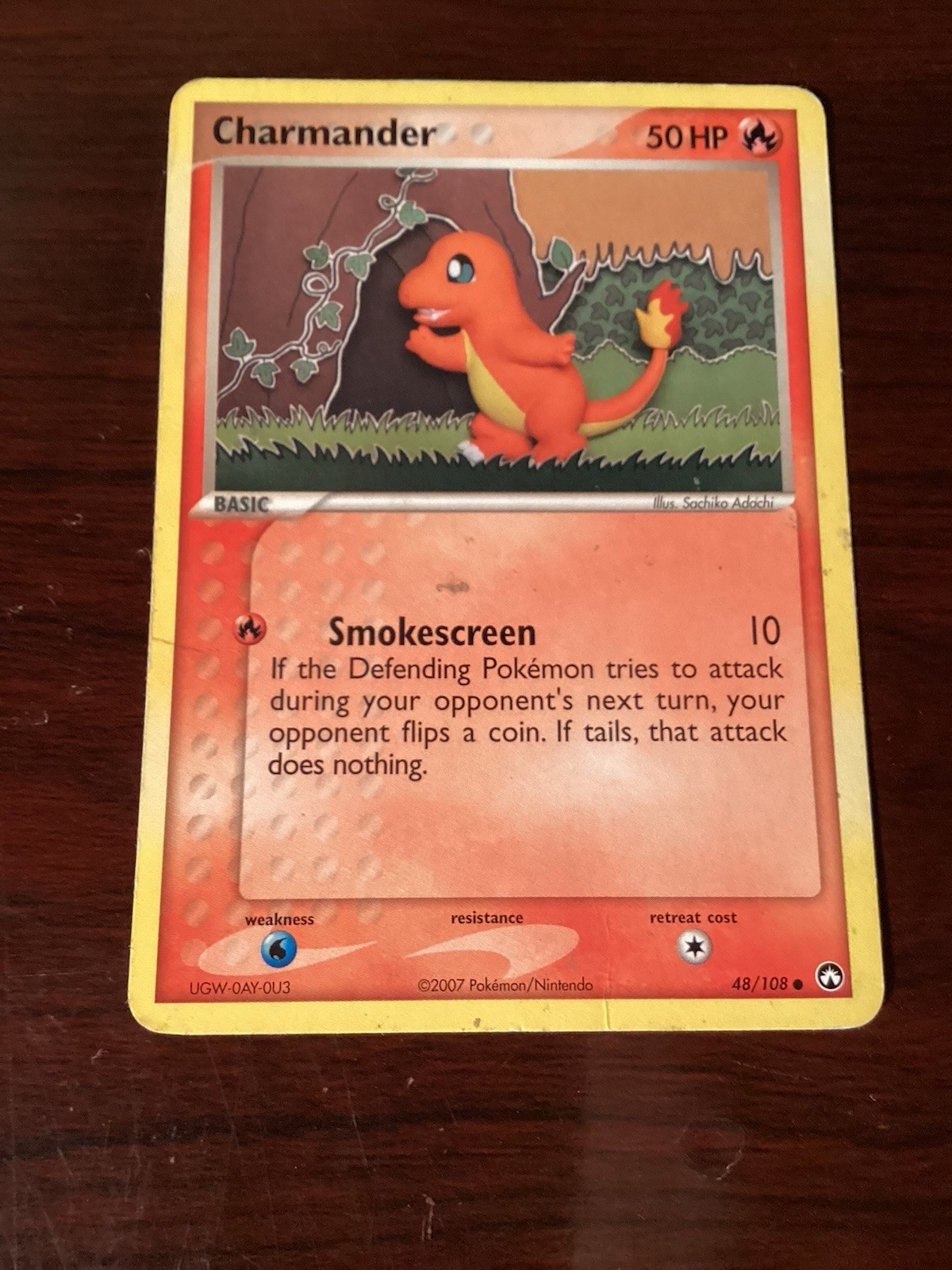 Pokemon EX Power Keepers Common Card - Charmander 48/108