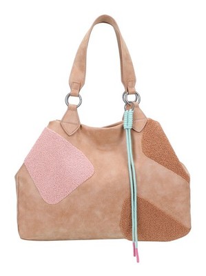 Fritzi aus Preußen Izzy Medium Limited Happy Flocked Shopper Tasche Soft Vintage