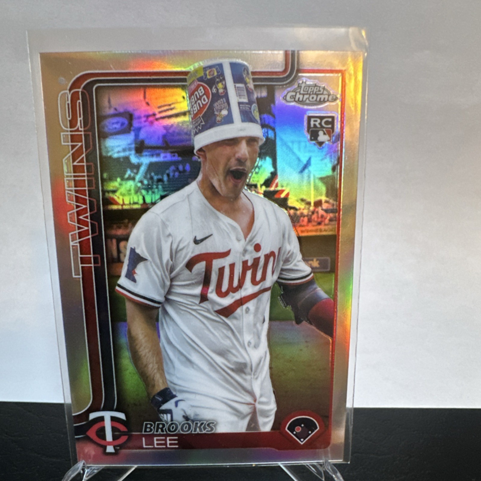 2025 Topps Chrome Update RC Brooks Lee Image Variation Minnesota Twins USC6