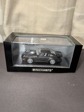 1/43 Minichamps Porsche 911 Turbo 1990 black metallic 782379