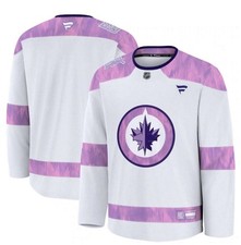 Fanatics Winnipeg Jets Hockey Fights Cancer Jersey 2024 NHL Men’s Size L NEW