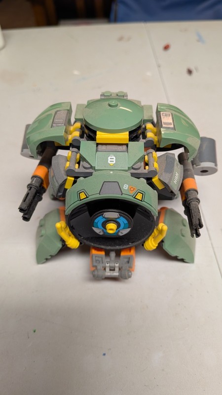 LEGO Overwatch: Wrecking Ball (75976) Missing Minifig And Pieces