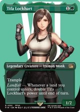Tifa Lockhart (Borderless) - Near Mint MTG Universes Beyond: FINAL FANTASY