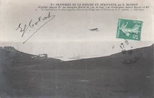 CP TRAVERSEE MANCHE EN AEROPLANE BLERIOT JUILLET 1909 - 42063