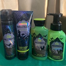 bath  body works Maleficent Disney Villains 4 pcs set
