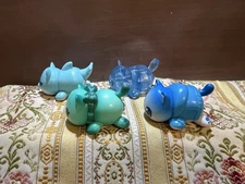 Aphmau Mystery MeeMeows Mini Figure LOT Dolphin Sapphire Kim Cat Blue Green