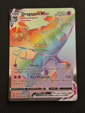 DRAGAPULT VMAX 197/192 RAINBOW RARE REBEL CLASH POKEMON HOLO NM on eBay