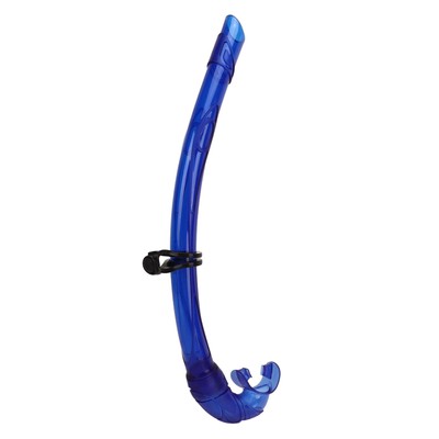 (Blau) Tauchschnorchel PVC Easy Breath Schnorchel Tauchschnorchelrohr Mit Mu NS