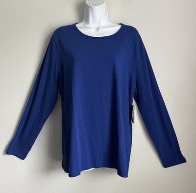NWT Coolibar Morada Everyday Shirt Long Sleeve Sz XL Blue UPF 50+ AS IS