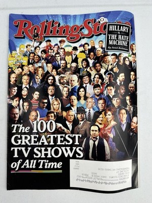 Rolling Stone Oct 2016 The 100 Greatest TV Shows of All Time