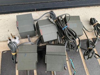 Lot of 5x Sinclair ZX Spectrum 2 128 Grey Power Pack Genuine and Original 2
