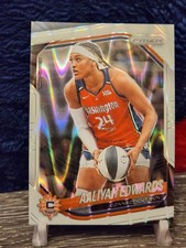 2025 Panini Prizm WNBA #94 Aaliyah Edwards White Seismic