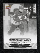 2024-25 Upper Deck Series 2 UD Canvas Young Guns Black & White Adam Klapka 1j3a