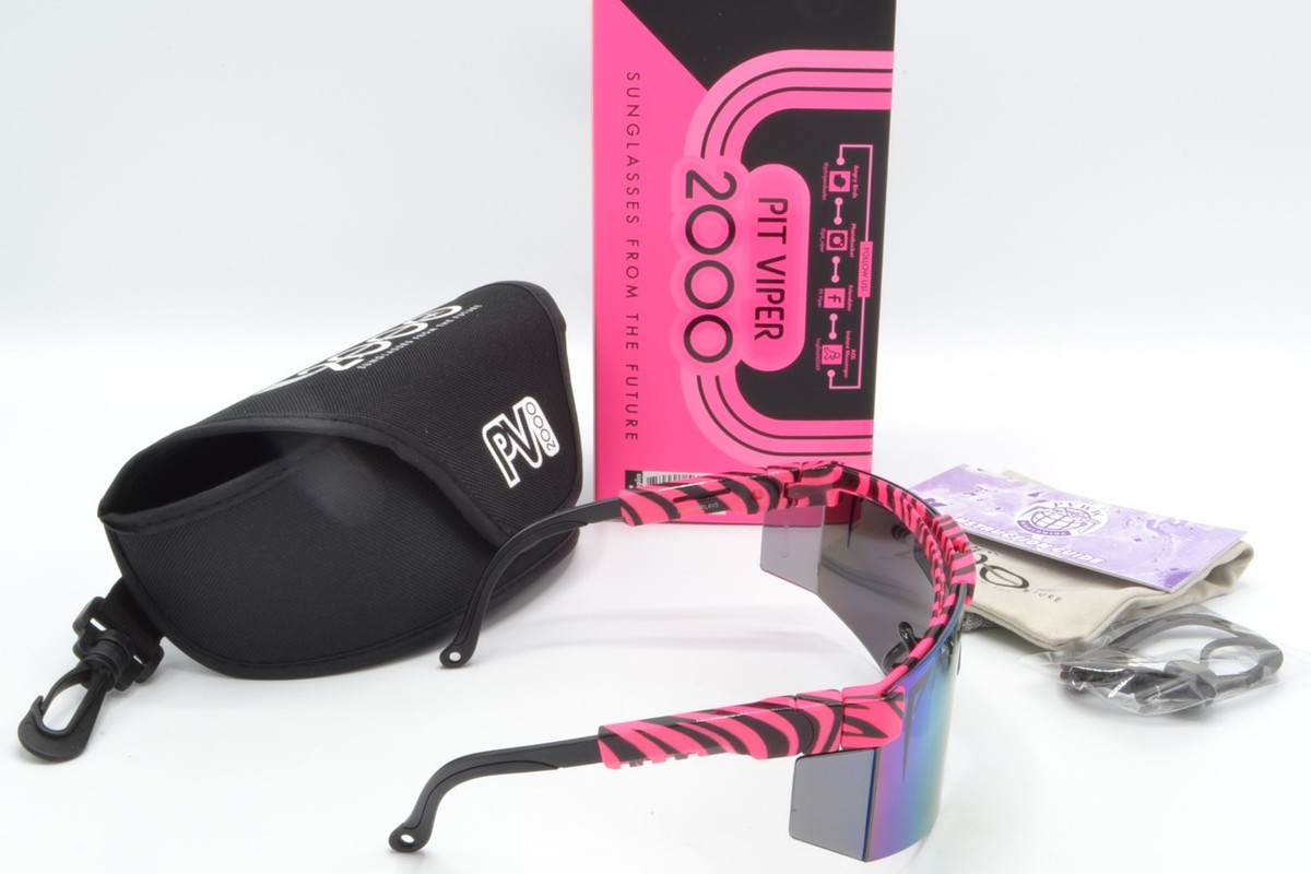 PIT VIPER 2000 the Hot Tropics Sunglasses NEW / AUTHENTIC with box PIT VIPER 2000 the Hot Tropics Sunglasses NEW / AUTHENTIC with box