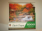 Lot Of 2 Master Pieces Chuck Pinson 1000 Pc Linen Puzzles — photo 2