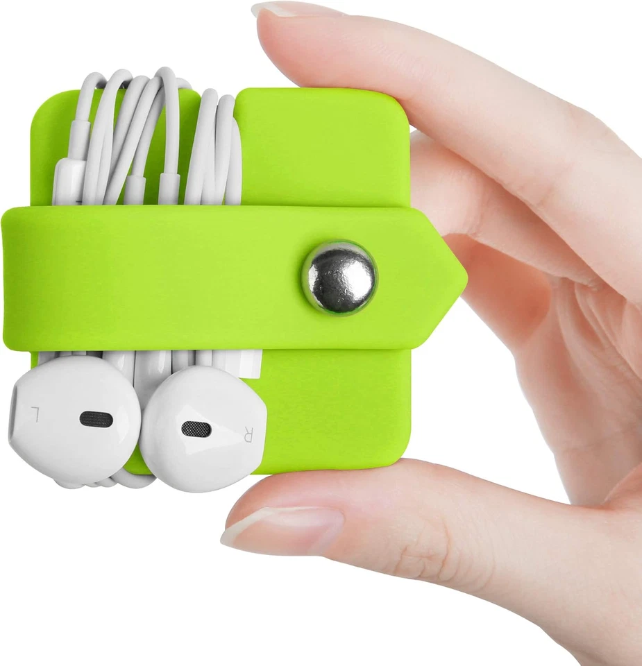 Organizador de cable Soporte para auriculares Envoltura para auriculares Organizador Auriculares Auriculares Auriculares Foto 2 de 4