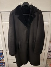 Merino Lamm Pelz Mantel Winter Gr. 52