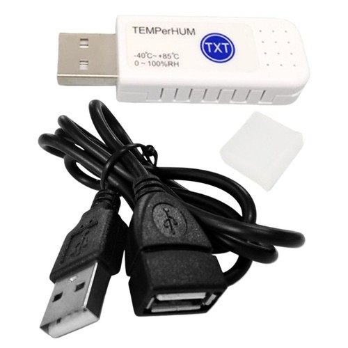 USB Temperature Data Logger Reusable TEMP Data Logger Recorders with Email Alarm - Afbeelding 2 van 10